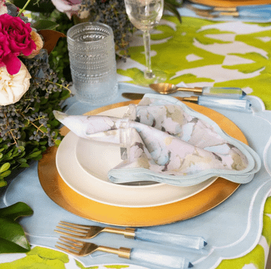 Martini Olives Dinner Napkins ( 4 napkins per set)