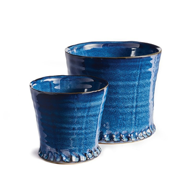Shelby Pots in Blue - 2 Sizes