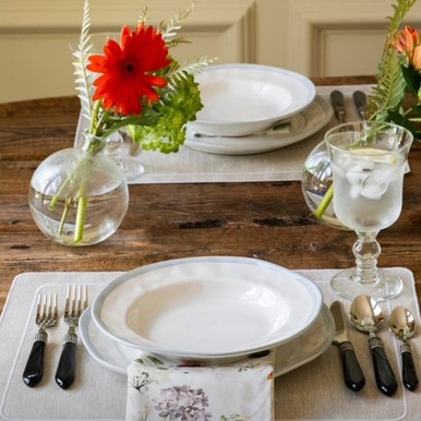 Azores Dinner Plate-Simple Edge