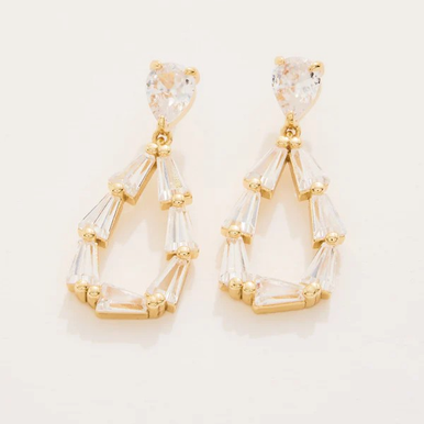 Caroline Earrings Crystal