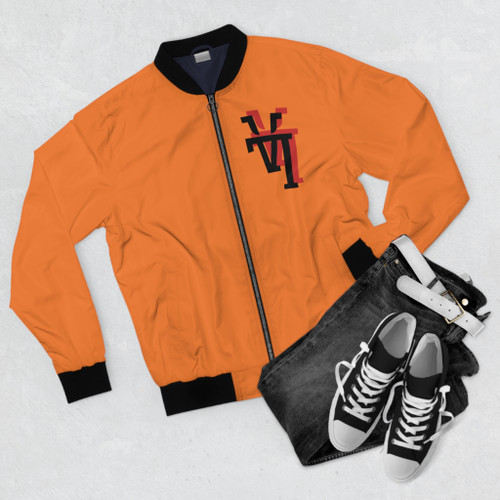 Hustle Stylish Bomber Jacket for Trendsetters | Hustle Branding, Streetwear Fashion, Layering Essential, Gift for Him, Urban Style