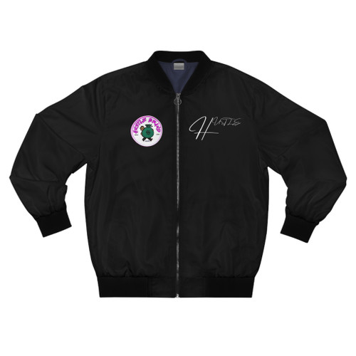 Hustle Brand Clothing Pink Men's Hustle AOP Bomber Jacket - Trendy Streetwear for Urban Explorers, Perfect for Casual Days, Layering, Gift for Hustlers, Fashion [...]