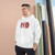 Stylish Champion Hoodie with Dripping Text for Streetwear Enthusiasts, Unisex Sweatshirt, Trendy Apparel, Gift for Friends, Casual Wear