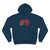 Stylish Champion Hoodie with Dripping Text for Streetwear Enthusiasts, Unisex Sweatshirt, Trendy Apparel, Gift for Friends, Casual Wear