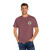 Garment-Dyed T-Shirt with Colorful Design, Casual Wear, Summer Outfits, Gifts for Friends, Eco-Friendly Style