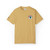 Garment-Dyed T-Shirt with Colorful Design, Casual Wear, Summer Outfits, Gifts for Friends, Eco-Friendly Style