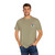 Garment-Dyed T-Shirt with Colorful Design, Casual Wear, Summer Outfits, Gifts for Friends, Eco-Friendly Style