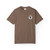 Garment-Dyed T-Shirt with Colorful Design, Casual Wear, Summer Outfits, Gifts for Friends, Eco-Friendly Style