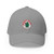 White Hustle Brand Clothing Embroidered Closed-Back Cap, Stylish Dad Hat, Trendy Streetwear, Gift for Him, Customizable Hat, Casual Summer Accessory