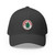 White Hustle Brand Clothing Embroidered Closed-Back Cap, Stylish Dad Hat, Trendy Streetwear, Gift for Him, Customizable Hat, Casual Summer Accessory