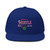 Hustle Brand Clothing Pink Stylish Flat Bill Cap with Unique Embroidery | Trendy Headwear, Casual Accessories, Gift for Him, Outdoor Fashion, Streetwear