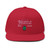 Hustle Brand Clothing Pink Stylish Flat Bill Cap with Unique Embroidery | Trendy Headwear, Casual Accessories, Gift for Him, Outdoor Fashion, Streetwear