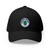  Hustle Brand Clothing Blue Stylish Embroidered Cap, Trendy Hat for Summer, Gift for Friends, Custom Cap for Events, Streetwear Accessory