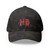 Hustle Brand Clothing Bloody HB Stylish Embroidered Cap, Trendy Hat for Summer, Gift for Friends, Custom Cap for Events, Streetwear Accessory