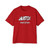 Hustle Brand Clothing Red Men's Hustle Oversized Tee, Streetwear T-Shirt, Casual Comfort Shirt, Graphic Tee for Hustlers, Cool Gift for Entrepreneurs