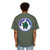 Hustle Brand Clothing Blue Men's Hustle Oversized Tee, Streetwear T-Shirt, Casual Comfort Shirt, Graphic Tee for Hustlers, Cool Gift for Entrepreneurs