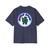 Hustle Brand Clothing Blue Men's Hustle Oversized Tee, Streetwear T-Shirt, Casual Comfort Shirt, Graphic Tee for Hustlers, Cool Gift for Entrepreneurs