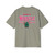 Hustle Brand Clothing Men's Hustle Oversized Tee, Streetwear T-Shirt, Casual Comfort Shirt, Graphic Tee for Hustlers, Pink Retro Cool Gift for Entrepreneurs
