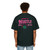 Hustle Brand Clothing Men's Hustle Oversized Tee, Streetwear T-Shirt, Casual Comfort Shirt, Graphic Tee for Hustlers, Pink Retro Cool Gift for Entrepreneurs