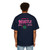 Hustle Brand Clothing Men's Hustle Oversized Tee, Streetwear T-Shirt, Casual Comfort Shirt, Graphic Tee for Hustlers, Pink Retro Cool Gift for Entrepreneurs