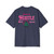 Hustle Brand Clothing Men's Hustle Oversized Tee, Streetwear T-Shirt, Casual Comfort Shirt, Graphic Tee for Hustlers, Pink Retro Cool Gift for Entrepreneurs