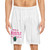 Hustle Brand Clothing Pink Retro  White of Stylish Hustle Basketball Shorts | AOP Athletic Wear, Sports Shorts, Gym Apparel, Streetwear, Casual Summer Style