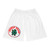 Hustle Brand Clothing White/Red Cool Hustle Basketball Shorts - AOP, Sportswear, Athletic Shorts, Streetwear, Gym Clothing, Fashionable Athleisure