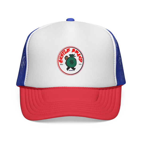 Hustle Brand Trucker Cap | Casual Style Hat for Everyday Wear, Unisex Gift, Outdoor Accessory, Sports Cap, Trendy Headwear