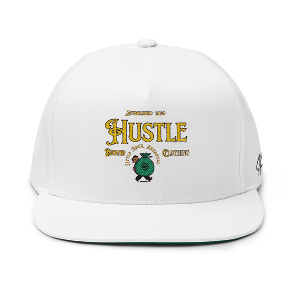 Copy of Copy of Copy of Stylish Flat Bill Cap with Unique Embroidery | Trendy Headwear, Casual Accessories, Gift for Him, Outdoor Fashion, Streetwear
