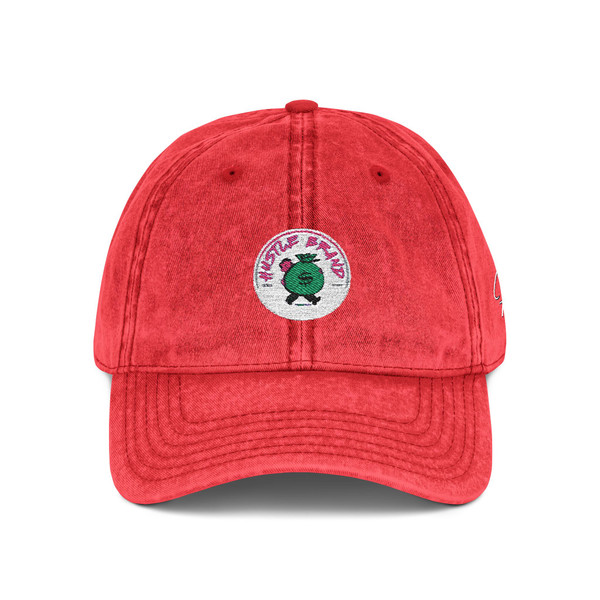 Hustle Brand Clothing Pause Vintage Embroidered Cap, Retro Style Hat, Casual Headwear, Gift for Him/Her, Summer Accessory, Outdoor Fun