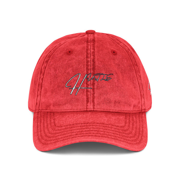 Hustle Brand Clothing HustlebVintage Embroidered Cap, Retro Style Hat, Casual Headwear, Gift for Him/Her, Summer Accessory, Outdoor Fun