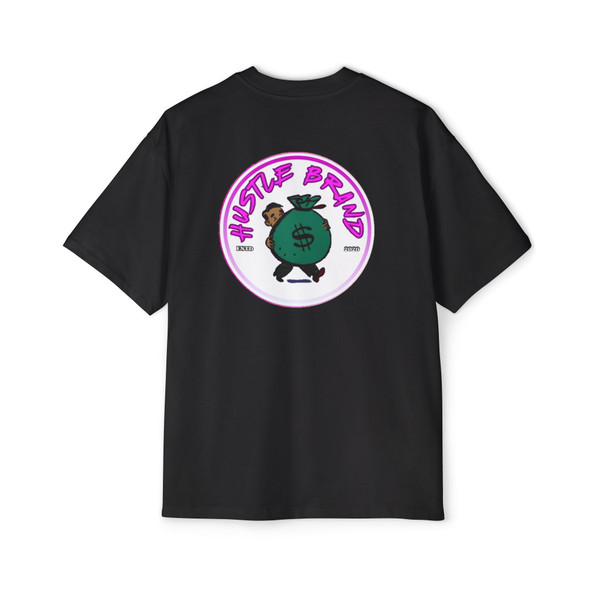 Men's Hustle Oversized Tee, Streetwear T-Shirt, Casual Comfort Shirt, Graphic Tee for Hustlers, Cool Gift for Entrepreneurs