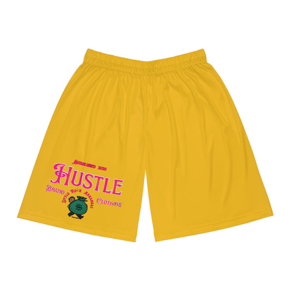 Hustle Brand Clothing  Stylish Hustle Basketball Shorts | AOP Athletic Wear, Sports Shorts, Gym Apparel, Streetwear, Casual Summer Style