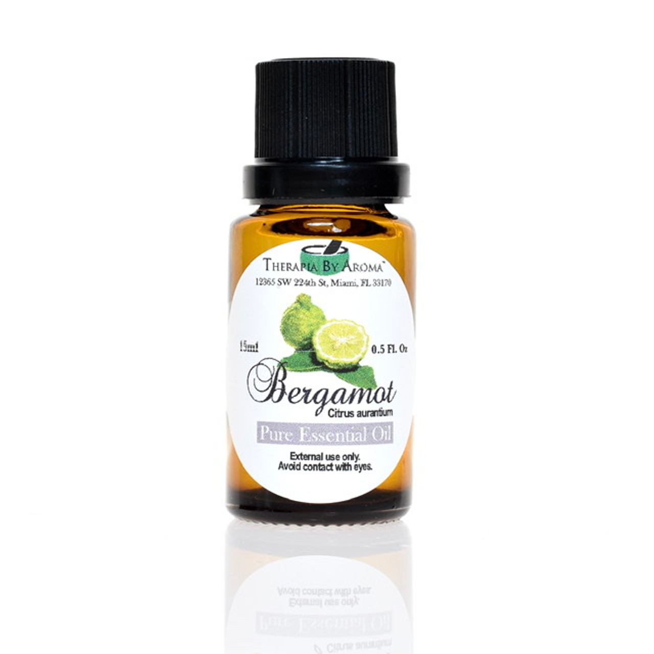 Bergamot Essential Oil (Pure) 15ml - Therapia By Aroma