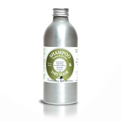 Our 100% Natural Shampoo is made with specific essential oils to repair and prevent Dry Hair.