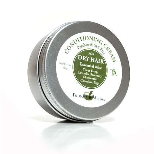 Conditioner Dry Hair - made with Natural Essential Oils and Hemp seed oil