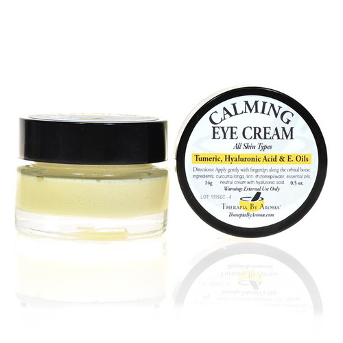 Calming eye cream Turmeric Hyaluronic acid