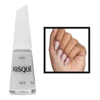 Risque Paete - Branco com Glitter