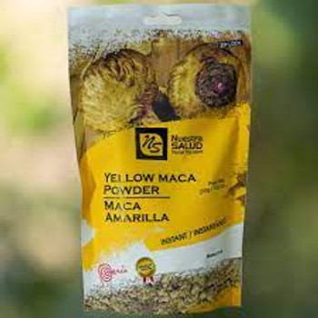 NS Nuestra Salud Yellow Maca Powder/Maca Amarilla/ Maca Amarela 200g