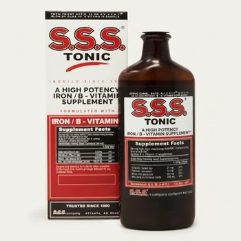 SSS Tonic - Liquid Iron & B-Vitamin Supplement 20 fl oz (591 ml)
