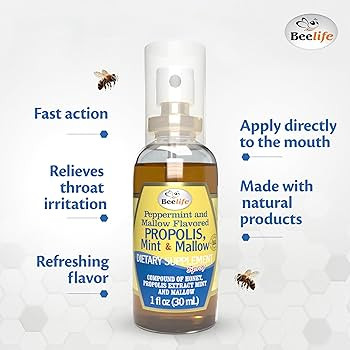 Bee Life - Propolis,Malva,Menta em Spray - Pepermint,Mallow,Propolis 30ml Bee Life - Propolis,Malva,Menta em Spray - Pepermint,Mallow,Propolis 30ml