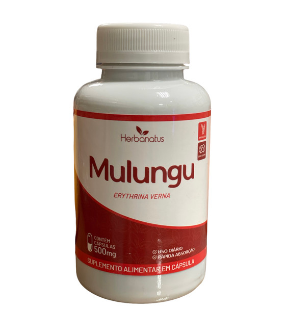 MULUNGU - HerbaNatus 500mg - 120 Capsulas