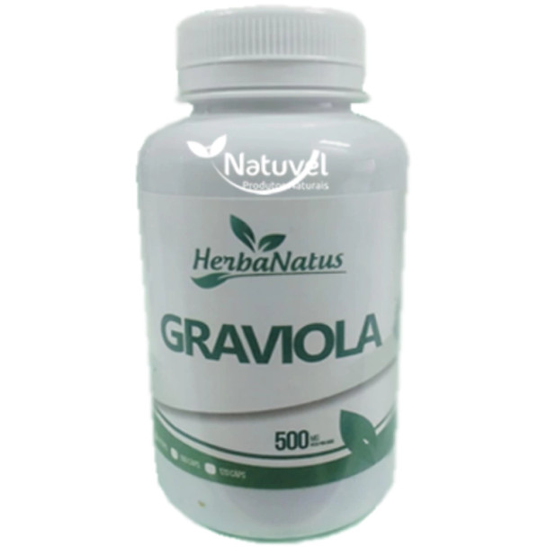 GRAVIOLA - HerbaNatus 500mg - 120Capsulas