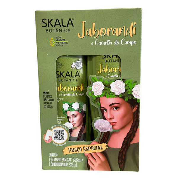 Skala Botânica Jaborandi Shampoo and Conditioner Kit 325ml each