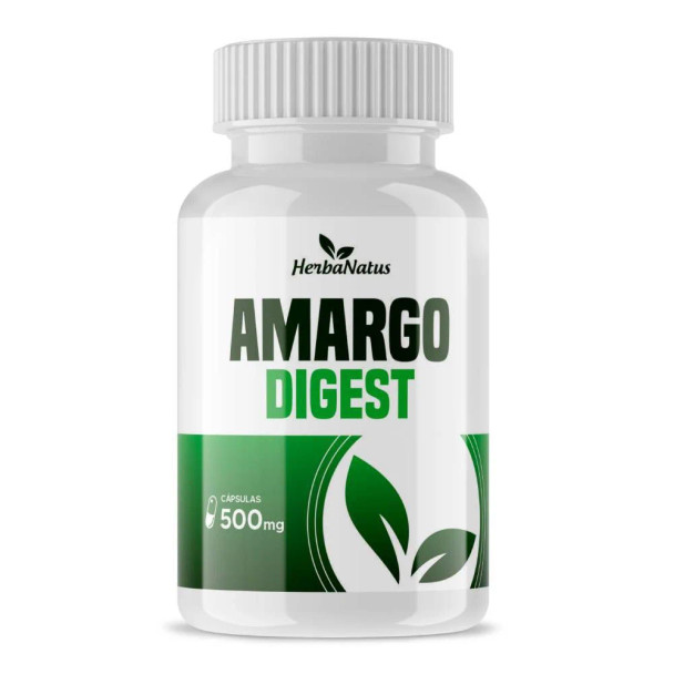 Amargo Digest 500mg 120 cápsulas - Herbanatus