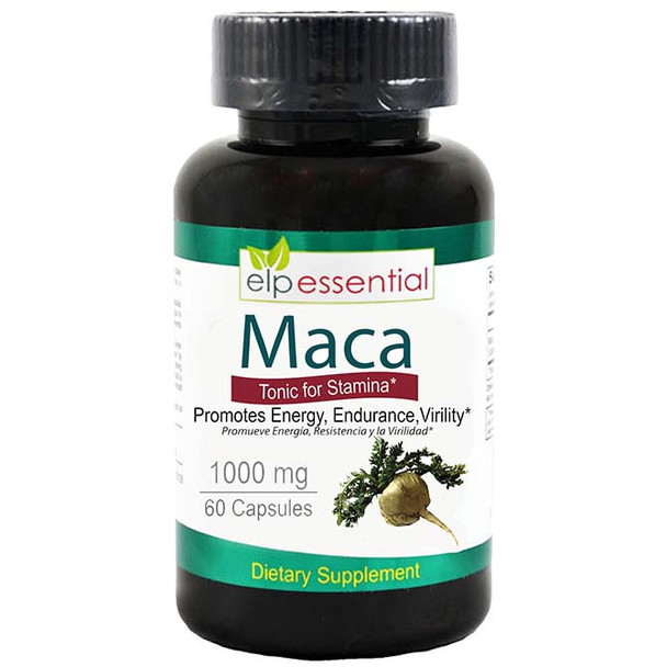 ELP ESSENTIAL Maca Peruana 60 Capsules 1000mg