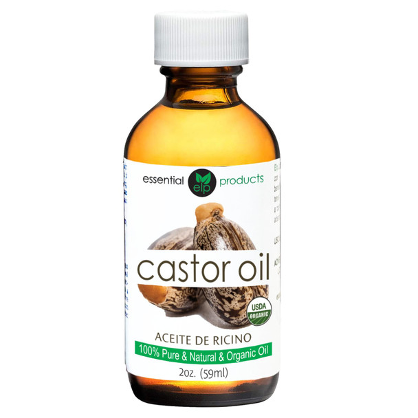 ELP ESSENTIAL Castor Oil / Aceite de Ricino 59ml (Uso Externo)