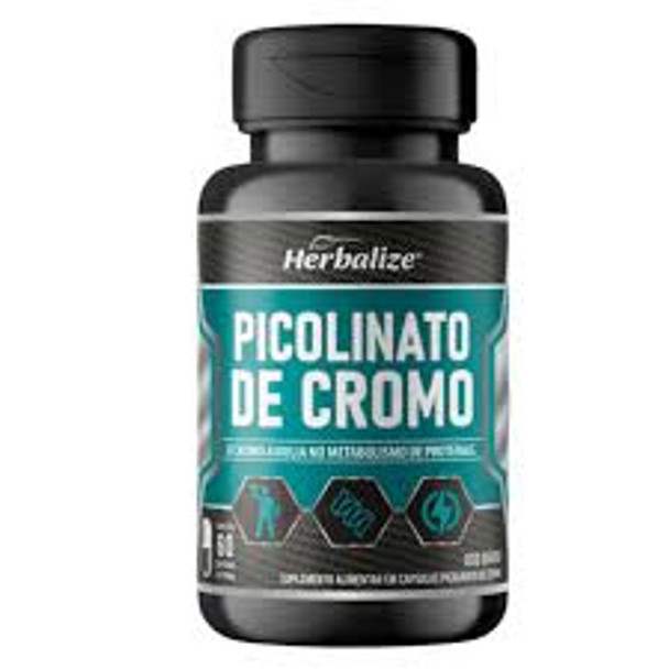 PICOLINATO DE CROMO - HerbaNatus 500mg - 60Capsulas