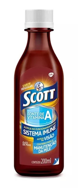 Scott Emulsão Regular 200ml