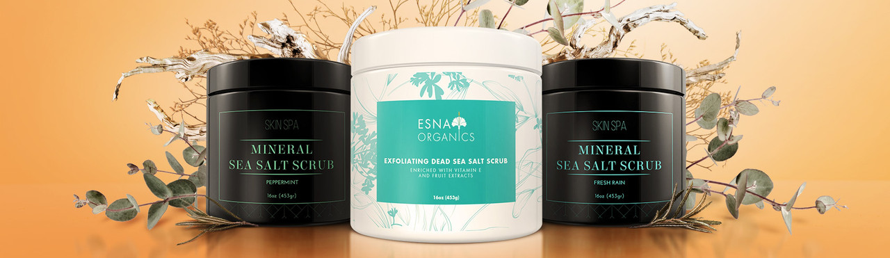 Dead Sea Salt Scrubs